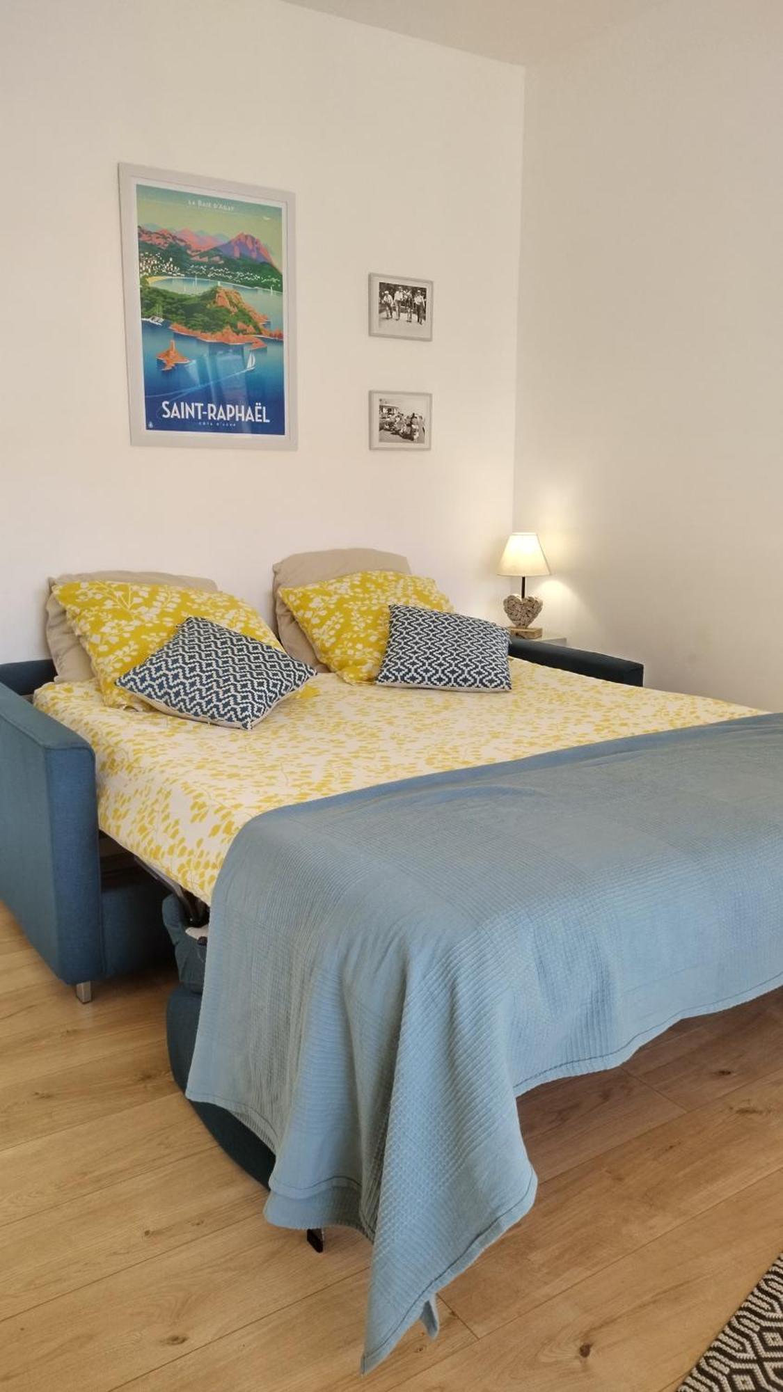 Studio Tout A Pied - Vue Sur Mer Saint Aygulf Buitenkant foto